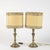 Electrified Brass Lamps, 20th Century, Set of 2 For Sale - Image 4 of 7