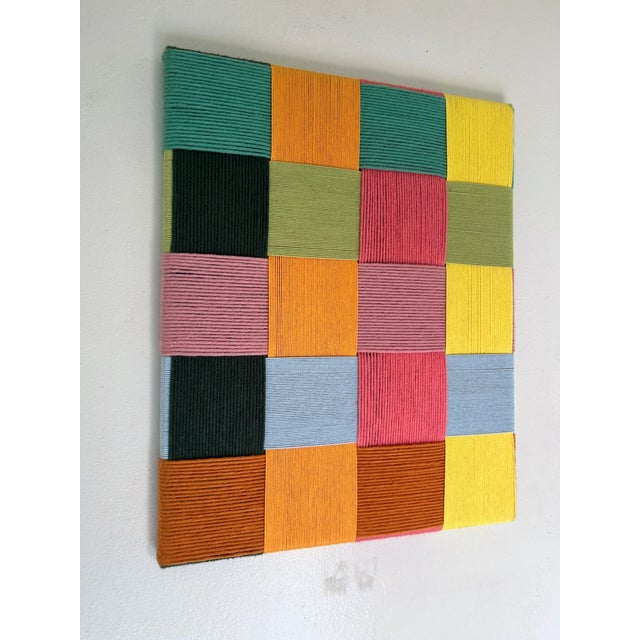 Meike Legler — “July,” 2023 — Geometric Abstract Textile Artwork For Sale - Image 11 of 18