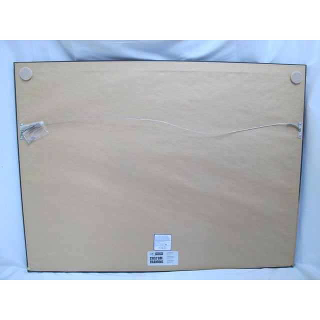 Original Chinese Propaganda Cultural Revolution Chairman Mao Framed Poster For Sale - Image 10 of 10