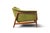Mid 20th Century Folke Ohlsson Walnut Framed Three Seat Sofa For Sale In San Francisco - Image 6 of 11