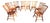 Set of 8 Stickley Solid Cherry Colonial Spindle Back Chairs For Sale