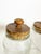 Rustic Glass Jars with Cork Stoppers, France, 1950s, Set of 4 For Sale - Image 3 of 12