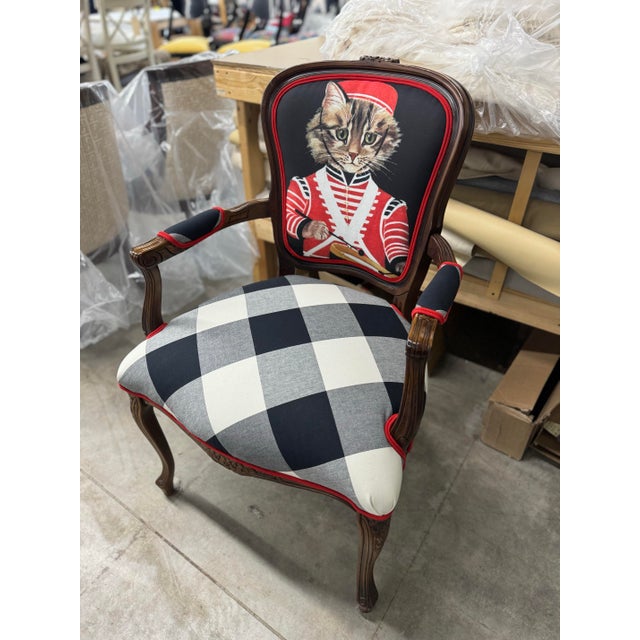 Little Drummer Boy Cat Chair For Sale - Image 12 of 12