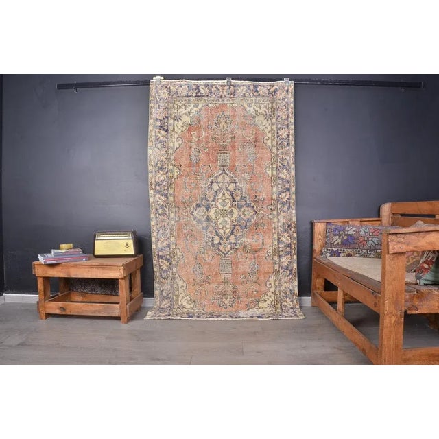Handmade Oushak Rug For Sale - Image 11 of 11
