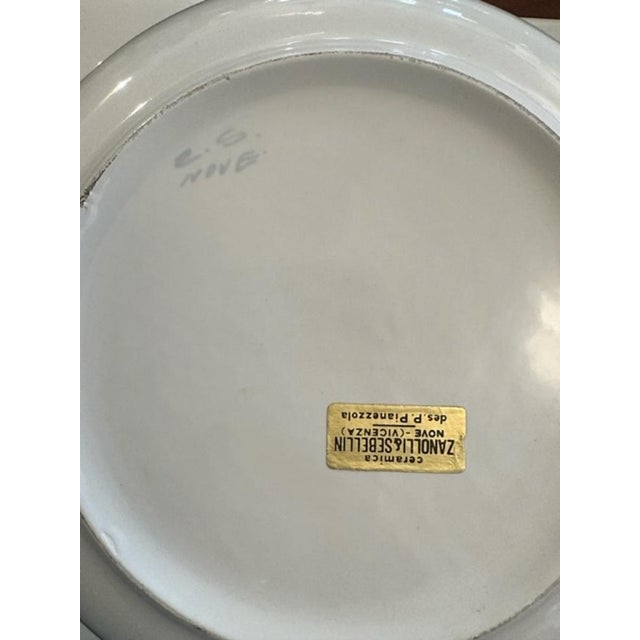 Ceramic Bowl with Lid by Nove Zanolli & Sebellin, 1960s, Set of 2 For Sale - Image 4 of 7