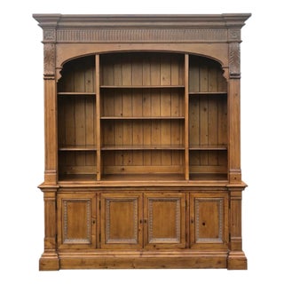 Ethan Allen Townhouse Collection Arched Bookcase For Sale
