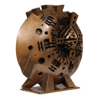 Lino Tiné's Power Wheel, 1969, Example of Italian Abstract Sculpture For Sale