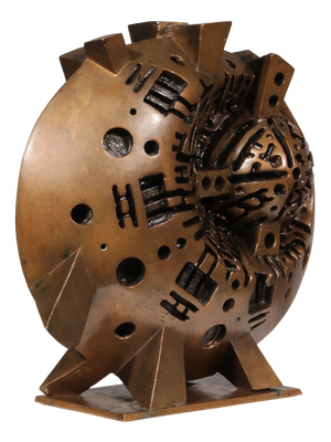 Lino Tiné's Power Wheel, 1969, Example of Italian Abstract Sculpture