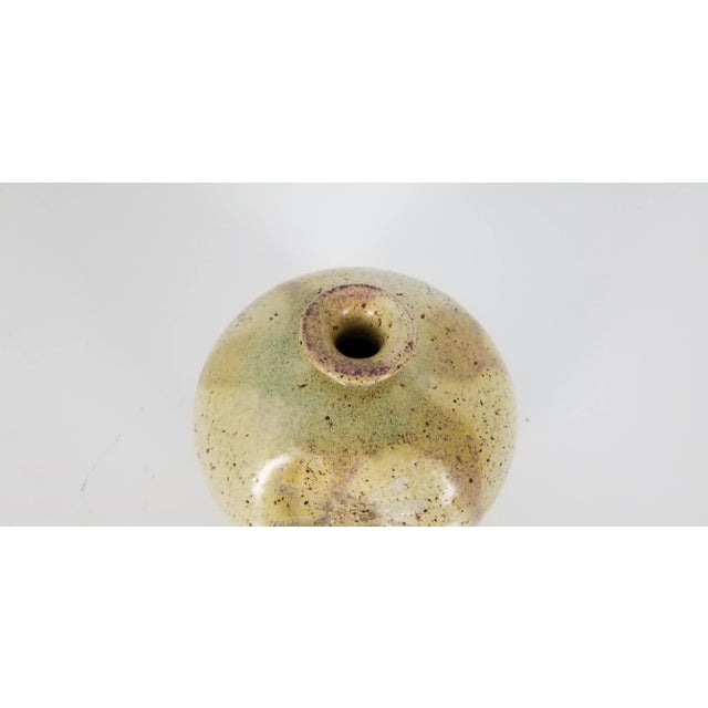 Mid-Century Modern Mid-Century C Read Art Studio Pottery Vase For Sale - Image 3 of 7