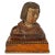 Red Antique 16thC Catholic German Renaissance Carved Bust Stephan Rottaler Landshut 1500 For Sale - Image 8 of 18
