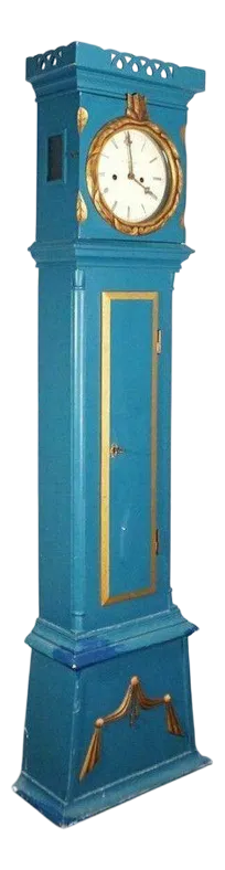 Danish Art Nouveau Grandfather Clock