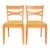 Heywood Wakefield Mid-Century Modern Solid Maple Side Chairs or Dining Chairs, Pair For Sale