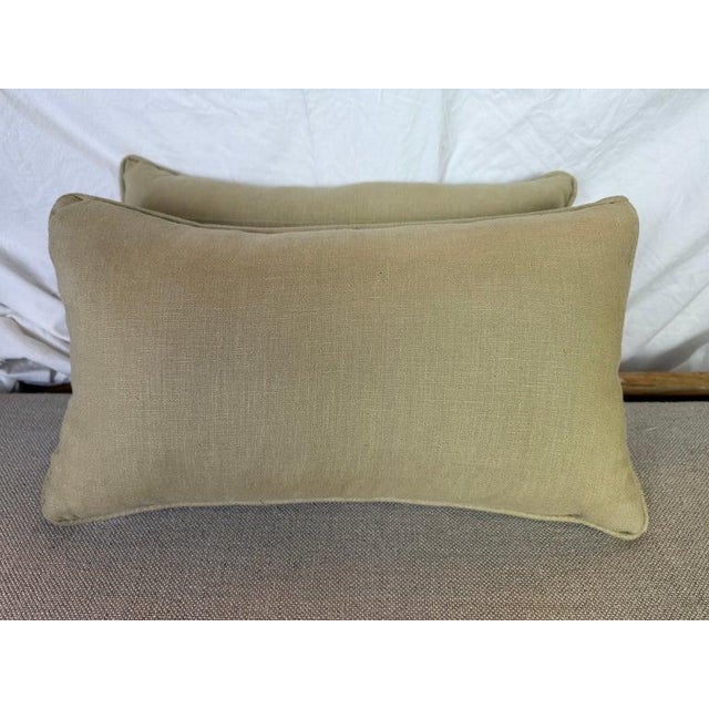 Mariano Fortuny Pair of Mariano Fortuny Textile Pillows For Sale - Image 4 of 5