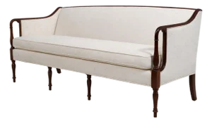 Ethan Allen Georgian Court Upholstered Sofa