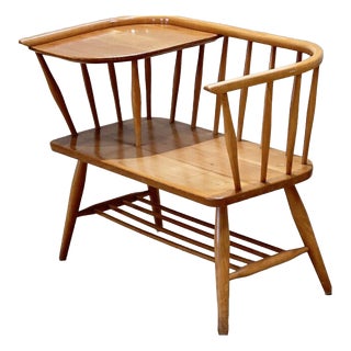 Ercol Telephone Seat by Lucian Ercolani, England, 1960s For Sale