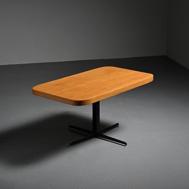 Adjustable Table by Charlotte Perriand for Les Arcs, 1975 For Sale - Image 16 of 16