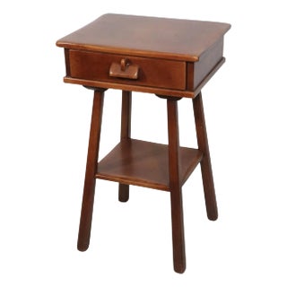 Rare Cushman Colonial Creations Night Stand Night Table Made in Vermont For Sale