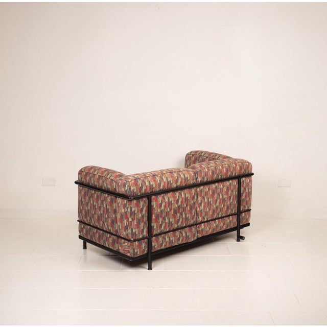 LC2 Sofa by Le Corbusier, Pierre Jeanneret and Charlotte Perriand for Cassina, 1980s For Sale - Image 12 of 18