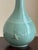 Late 20th Century Vintage Celadon Porcelain Bud Vase With Flying Crane Motif For Sale - Image 5 of 11