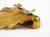 Vintage Gold-Plated Glass and Metal Wall Lamp by Banci Firenze, Italy, 2000s For Sale - Image 11 of 18