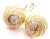 Tiffany and Co. Tiffany & Co. 18k Yellow Gold Diamond Earrings For Sale - Image 4 of 9