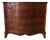 Vintage Georgian Style Mahogany Serpentine Chest of Drawers With Writing Brush Slide For Sale