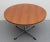 1960s Walnut Coffee Table with Chrome Base, 1960s For Sale - Image 5 of 7
