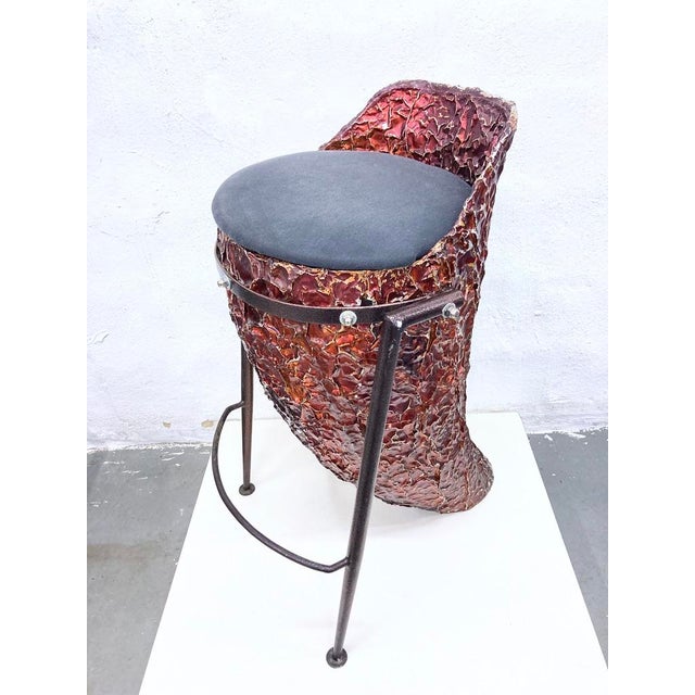 2000 - 2009 Vintage Bar Stool, 1980s For Sale - Image 5 of 17