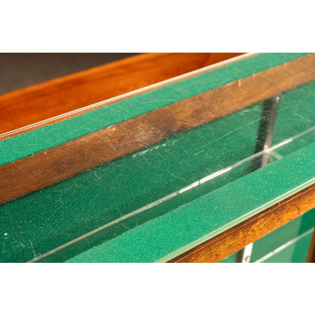 Wood Early 20th Century General Store Display Counter With Glass Showcase For Sale - Image 7 of 17