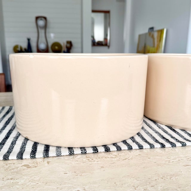 Mid-Century Modern 1960s 2 Lagardo Tackett for Architectural Pottery (Unstamped) Planters / Vessels Mid Century Modern MCM For Sale - Image 3 of 12