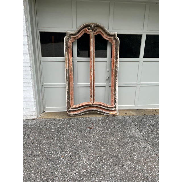 French Antique Mid 18th Century French Window Frame For Sale - Image 3 of 3