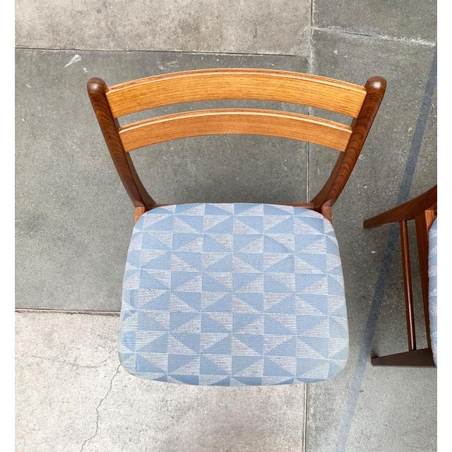Wood Set of Minimalist Pattern Chair, 1960s For Sale - Image 7 of 18