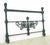 This reclaimed cast iron fence section embodies historical grandeur. Adorned with Griffin motifs and twist style posts, it...