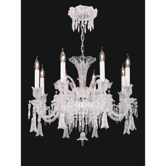 Metal Collection Ballerina Chandelier in Metal and Crystal by Jago For Sale - Image 7 of 16