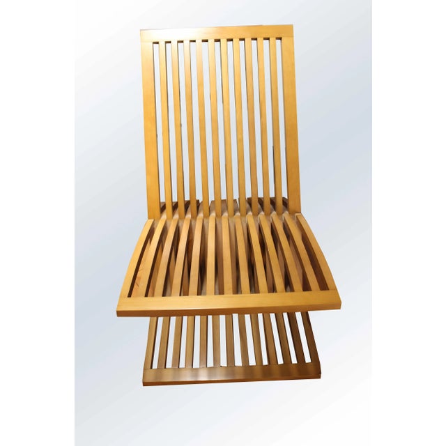 Triclinia Lounge Chair by Masao Noguchi for Meccani Arredamenti, 1988 For Sale - Image 4 of 9