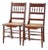 Antique Eastlake Side Chairs With Cane Seats Pair For Sale