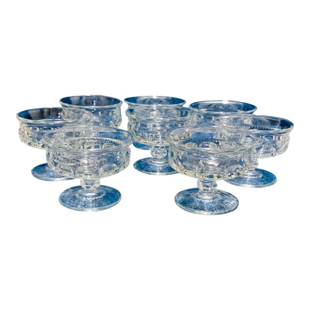 Art Deco Sherbets- Set of 8 For Sale
