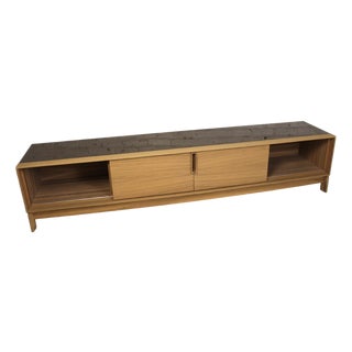 Stunning Low Profile Italian Sideboard For Sale