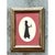 Wood Vintage Silhouette Portrait of Woman in Gold Frame For Sale - Image 7 of 12