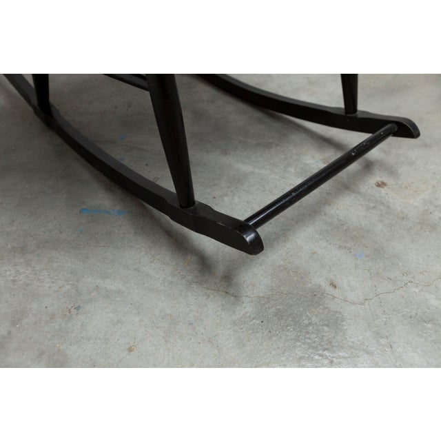 Scandinavian Rocking Chair in the style of Tapiovaara, 1960s For Sale - Image 11 of 18