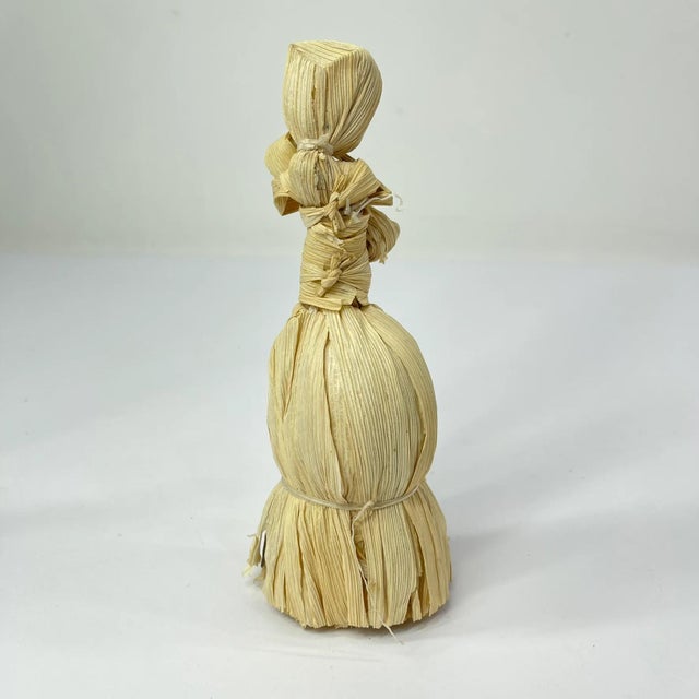 Early 20th Century Corn Husk Mother and Child Figurine For Sale In Denver - Image 6 of 6