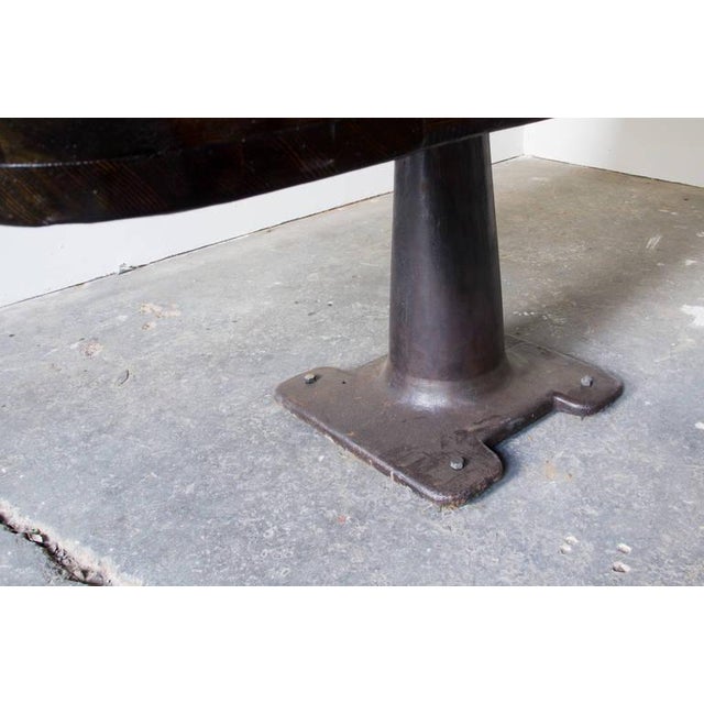 Machine Base Pedestal Table Chairish