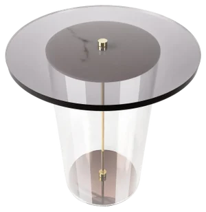 Lucent Side Table by Fabian Zeijler