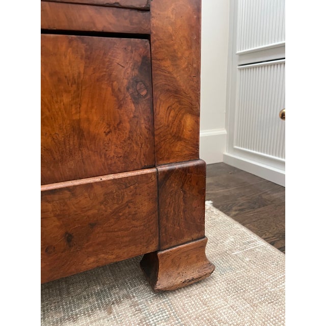 Louis Phillipe Console Chest With Black Marble Top, Mid 1800's For Sale - Image 10 of 11