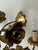 Hollywood Regency Gilded Chandelier with Roses from Honsel, 1980s For Sale - Image 9 of 11
