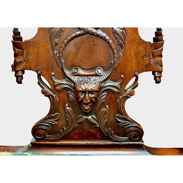 Traditional Irish George II-Style Double Chair Back Settee From Historic Filoli For Sale - Image 3 of 13