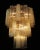 Metal Murano Glass Tube Chandelier from Venini, 1980s For Sale - Image 7 of 13
