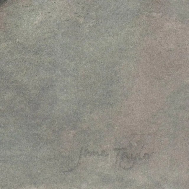 'Still Life of Carnations' by Jane Taylor, Impressionist Still Life, Woman Artist, Circa 1965 For Sale In Monterey, CA - Image 6 of 9