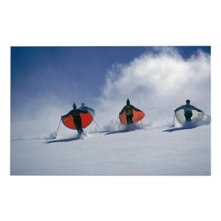 Slim Aarons, Caped Skiers, Limited Edition Estate Stamped Photographic Print, 2000s For Sale