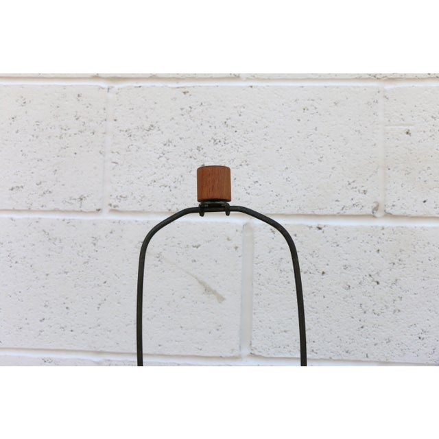 Pair of Tall Ceramic Table Lamps by Jane and Gordon Martz of Marshall Studios For Sale In Los Angeles - Image 6 of 13